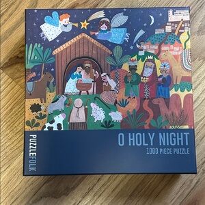 PuzzleFolk O Holy Night 1000 piece Puzzle  *New in box